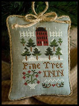 2011 Ornament 6-Pine Tree Inn-Little House Needleworks-