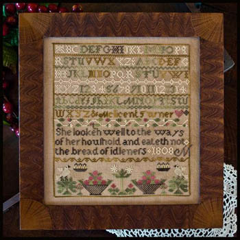 Melicent Turner Sampler-Little House Needleworks-