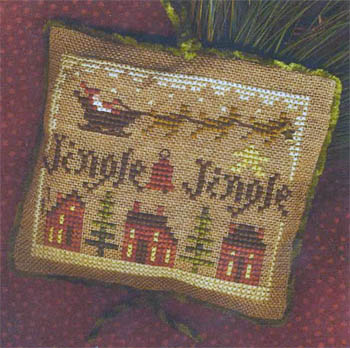 Jingle Jingle Sampler (w/ charm)-Homespun Elegance-