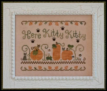 Here Kitty Kitty-Country Cottage Needleworks-