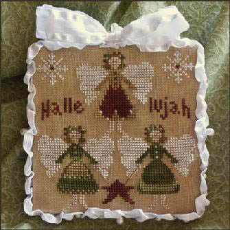 2011 Ornament 8-Hallelujah-Little House Needleworks-