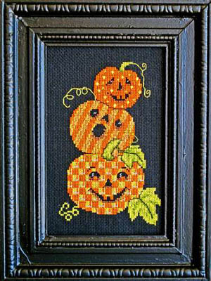 Triple Jack O Lanterns-Bobbie G Designs-