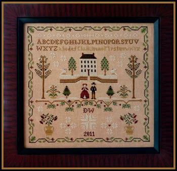 New England Winter Sampler-Little House Needleworks-