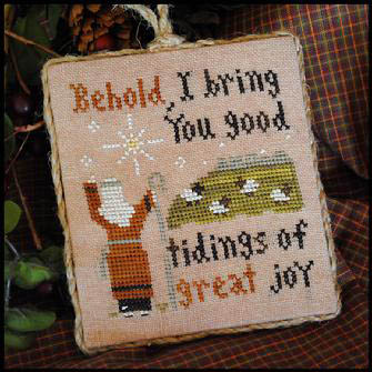 2011 Ornament 12-Good Tidings-Little House Needleworks-