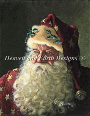 Portrait Of Father Christmas-Heaven And Earth Designs-