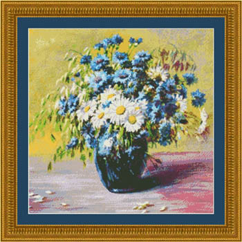 Blooms Of Blue-Kustom Krafts-