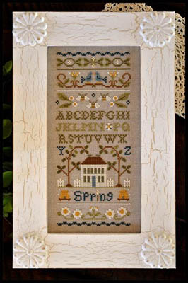 Spring Band Sampler-Little House Needleworks-