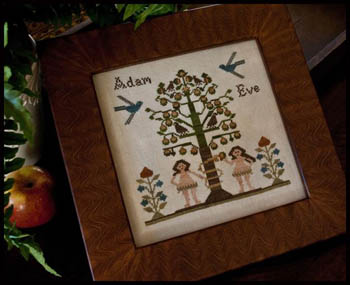 Adam And Eve-Little House Needleworks-