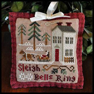 2012 Ornament 4-Sleigh Bells-Little House Needleworks-