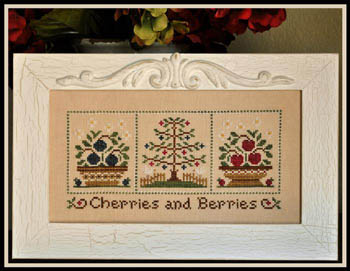 Cherries And Berries-Country Cottage Needleworks-