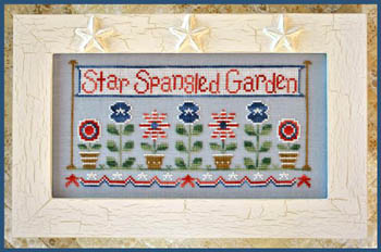 Star Spangled Garden-Country Cottage Needleworks-