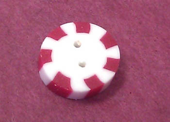 Small Red Peppermint-Just Another Button Company-