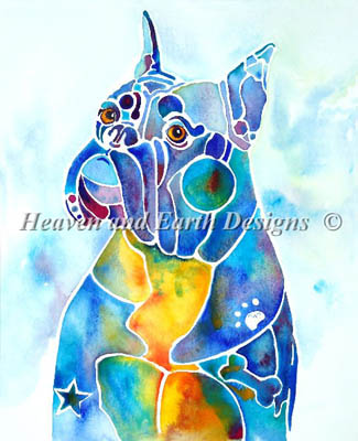 Boxer Blues-Heaven And Earth Designs-