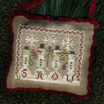 Snowman Parade (w/ charm)-Homespun Elegance-