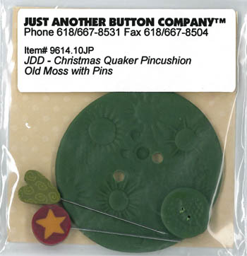 Old Moss Button & Pin Set-Just Another Button Company-