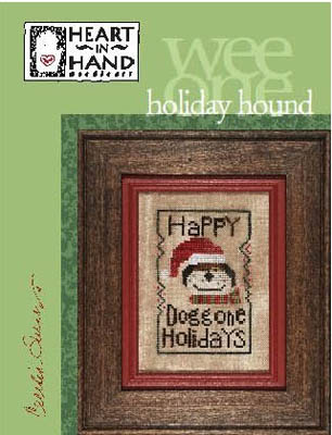 Holiday Hound-Heart In Hand Needleart-