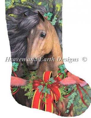 Stocking Merry Morgan-Heaven And Earth Designs-