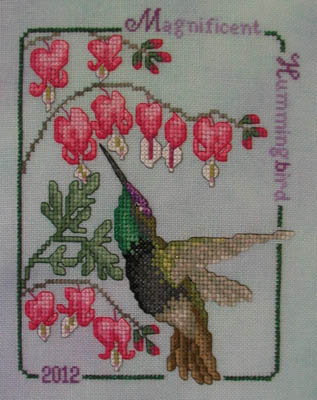 Magnificent Hummingbird 2012-Crossed Wing Collection-