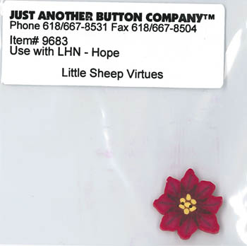 Little Sheep Virtues-Hope Button (9683.G)-Just Another Button Company-