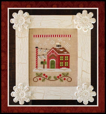 Santa's Village #3-North Pole Post Office-Country Cottage Needleworks-