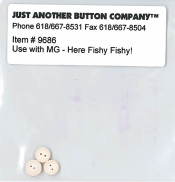 Here Fishy Fishy Button Pack (9686.G)-Just Another Button Company-