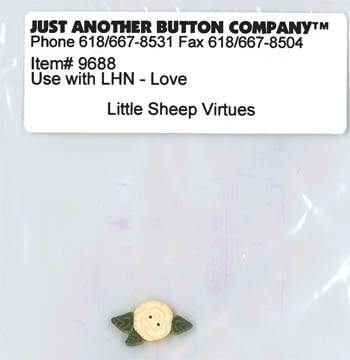 Little Sheep Virtues 2-Love Button (9688)-Just Another Button Company-