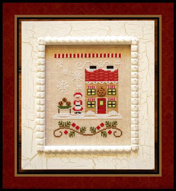 Santa's Village #4-Mrs. Claus Cookie Shop-Country Cottage Needleworks-