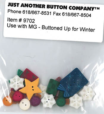 Buttoned Up For Winter Button Pk (9702.G)-Just Another Button Company-