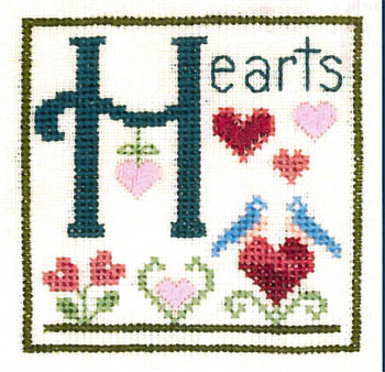 H Is For Hearts-Elizabeth's Designs-