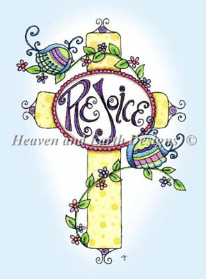 Rejoice Bird Cross-Heaven And Earth Designs-