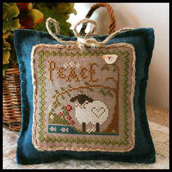 Little Sheep Virtues 3-Peace-Little House Needleworks-