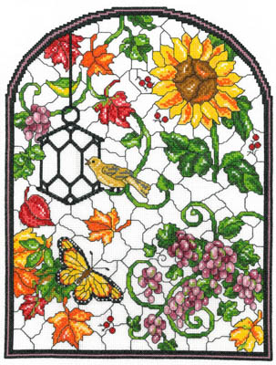 Autumn Stained Glass-Imaginating-