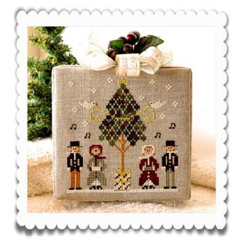 Hometown Holiday-Caroling Quartet-Little House Needleworks-