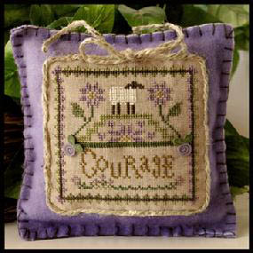 Little Sheep Virtues 4-Courage-Little House Needleworks-