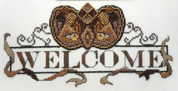 Mardi Gras Welcome (Black & Gold)-MarNic Designs-