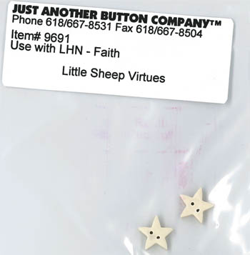 Little Sheep Virtues-Faith Button Pk-Just Another Button Company-