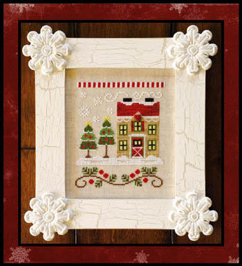 Santa's Village #7-Christmas Tree Farm-Country Cottage Needleworks-