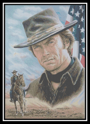 Clint Eastwood (Read)-Cody Country Crossstitch & Crafts-