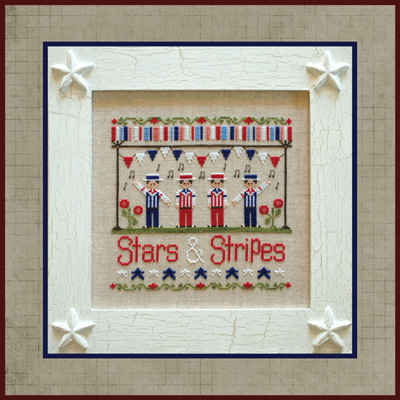 Stars & Stripes-Country Cottage Needleworks-