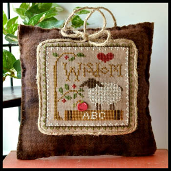 Little Sheep Virtues 8-Wisdom-Little House Needleworks-