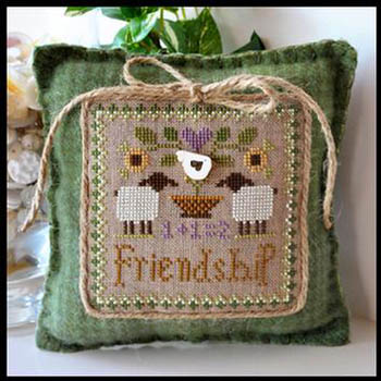 Little Sheep Virtues 9-Friendship-Little House Needleworks-