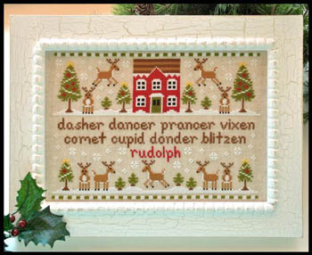 Reindeer Games-Country Cottage Needleworks-