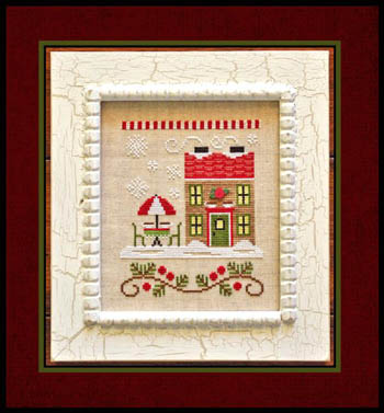 Santa's Village #12-Hot Cocoa Cafe-Country Cottage Needleworks-