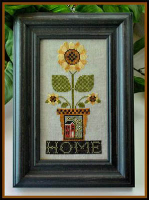 Home Is Where The Sunflowers Grow-Little House Needleworks-