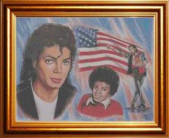 Michael Jackson-American Legend-Cody Country Crossstitch & Crafts-