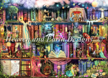 Treasure Hunt Bookshelf-Heaven And Earth Designs-