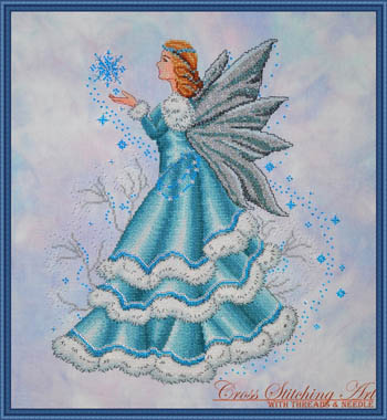 Celine The Winter Fairy-Cross Stitching Art-