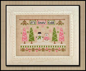 It's Snow Cold-Country Cottage Needleworks-