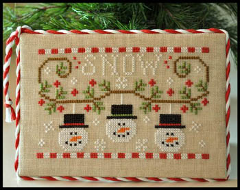 Snowmen Trio-Country Cottage Needleworks-