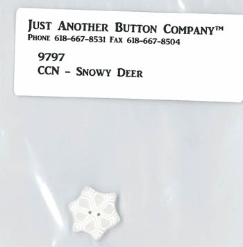 Frosty Forest 2-Snowy Deer Btn Pk (4442.s)-Just Another Button Company-